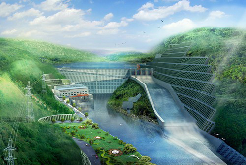 聊城老挝南塔河1号水电站项目